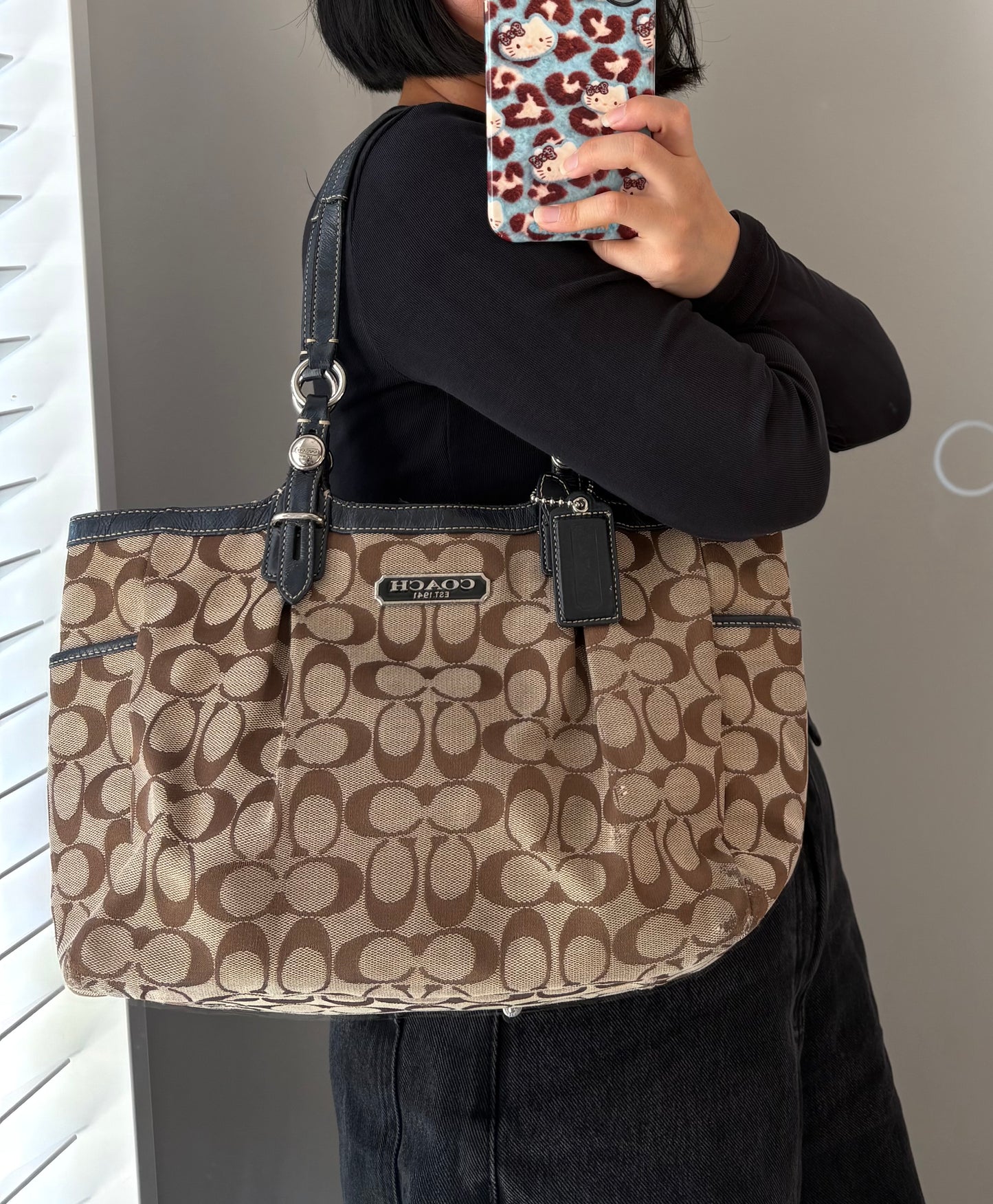 Coach Gallery Signature C Tote Bag