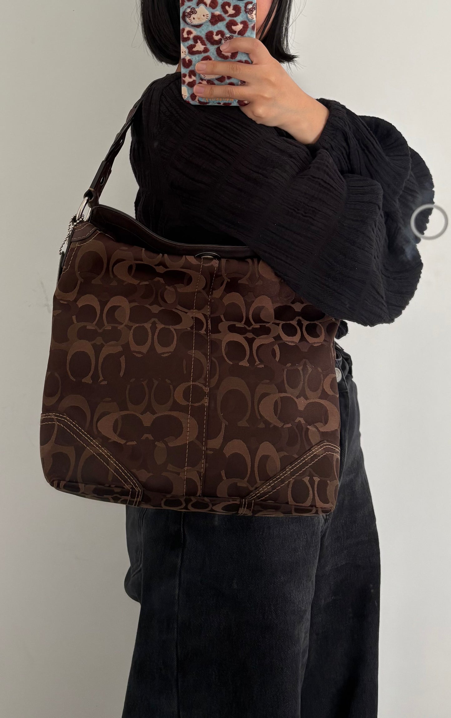 Coach Brown Chelsea Shoulder Bag