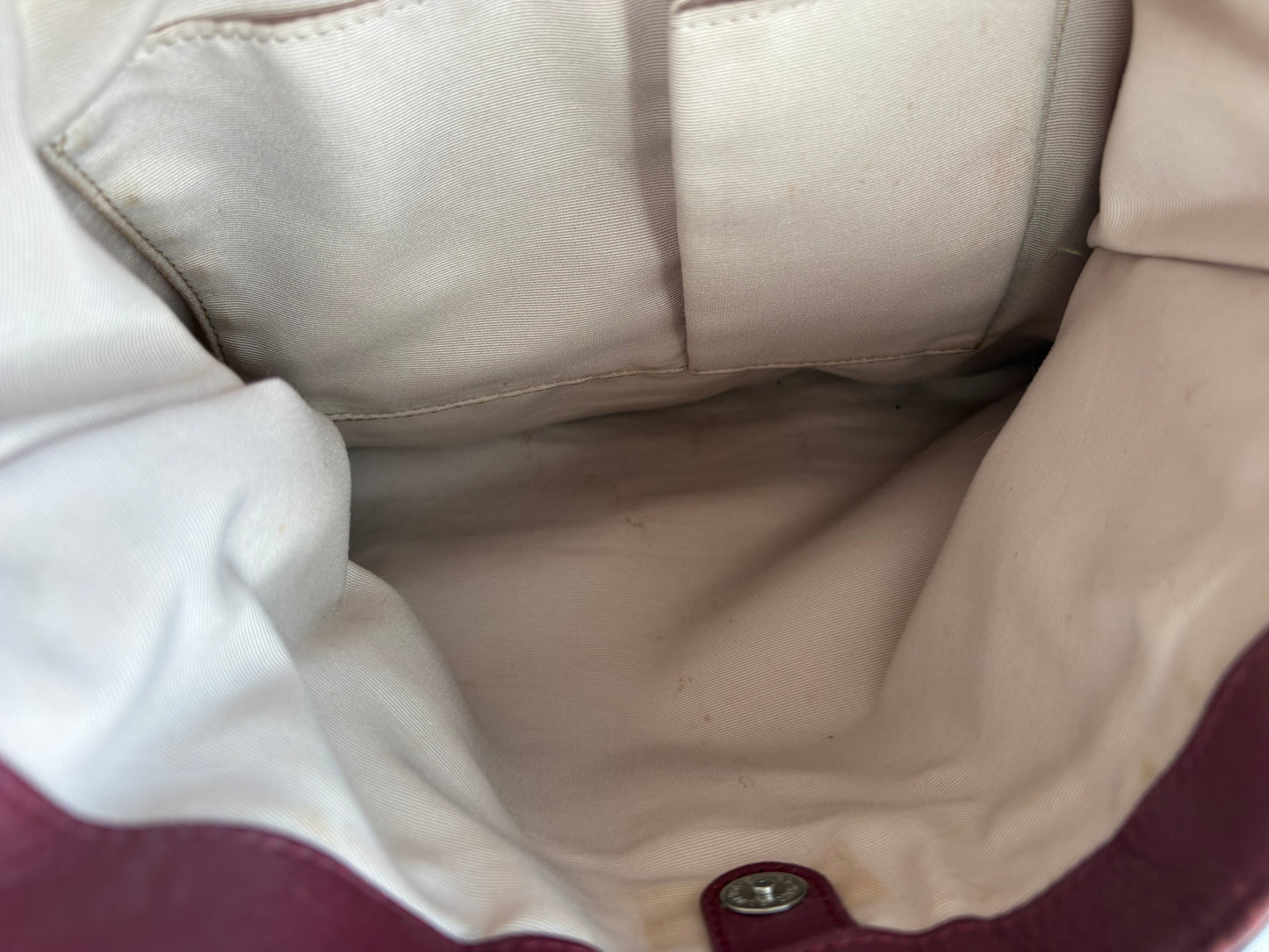 Coach Large Canvas Hobo Shoulder Bag *AF