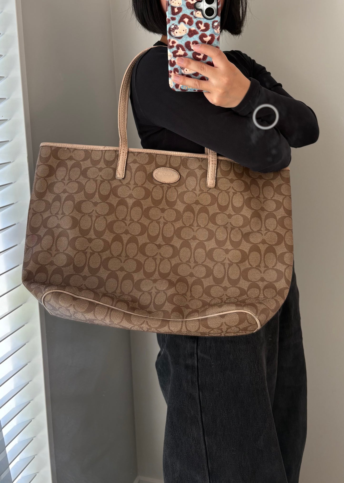 Coach Metro Signature C Tote *AF