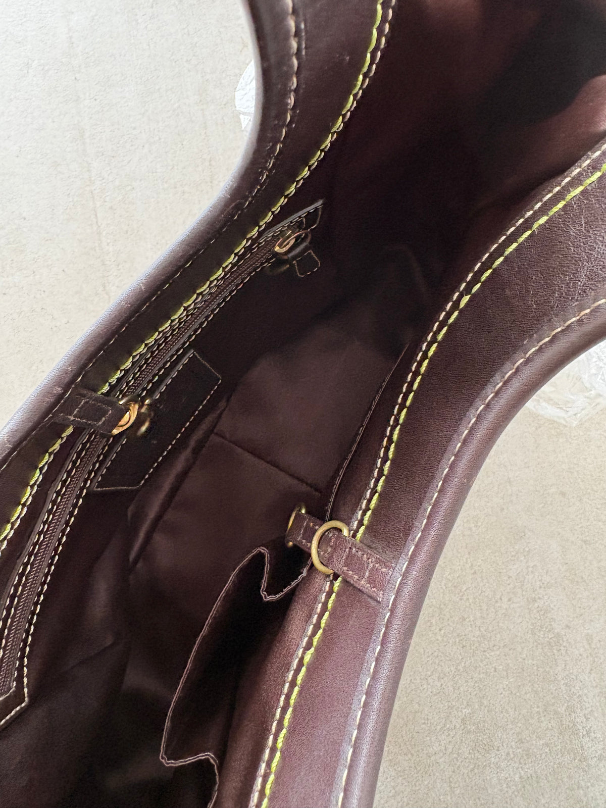 Coach Ergo Signature Tote Bag Choc Brown