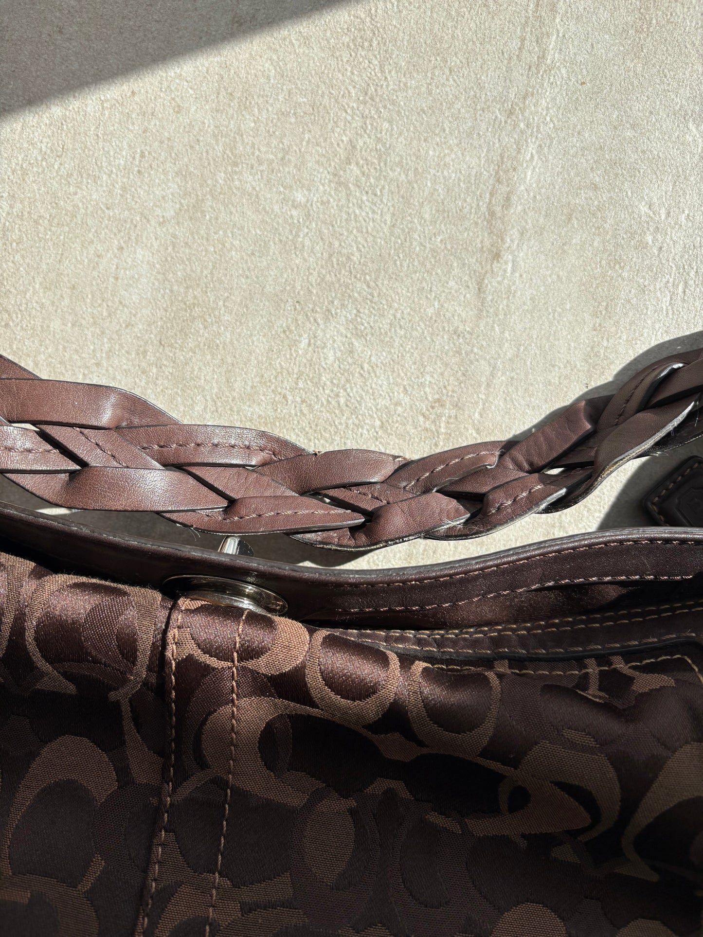 Coach Brown Chelsea Shoulder Bag