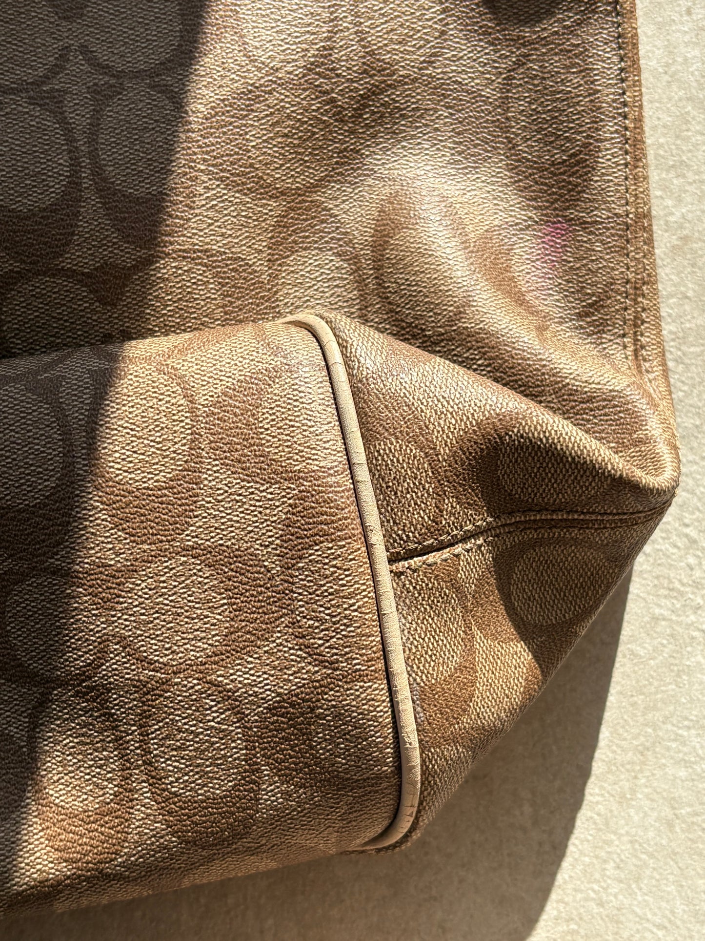Coach Metro Signature C Tote *AF