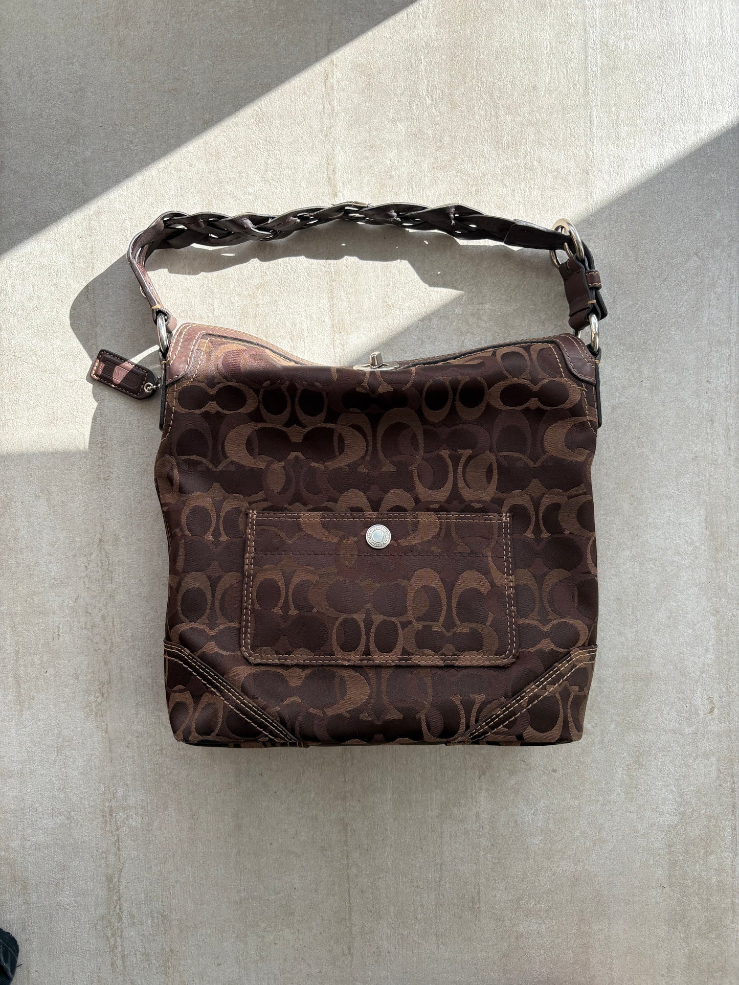 Coach Brown Chelsea Shoulder Bag