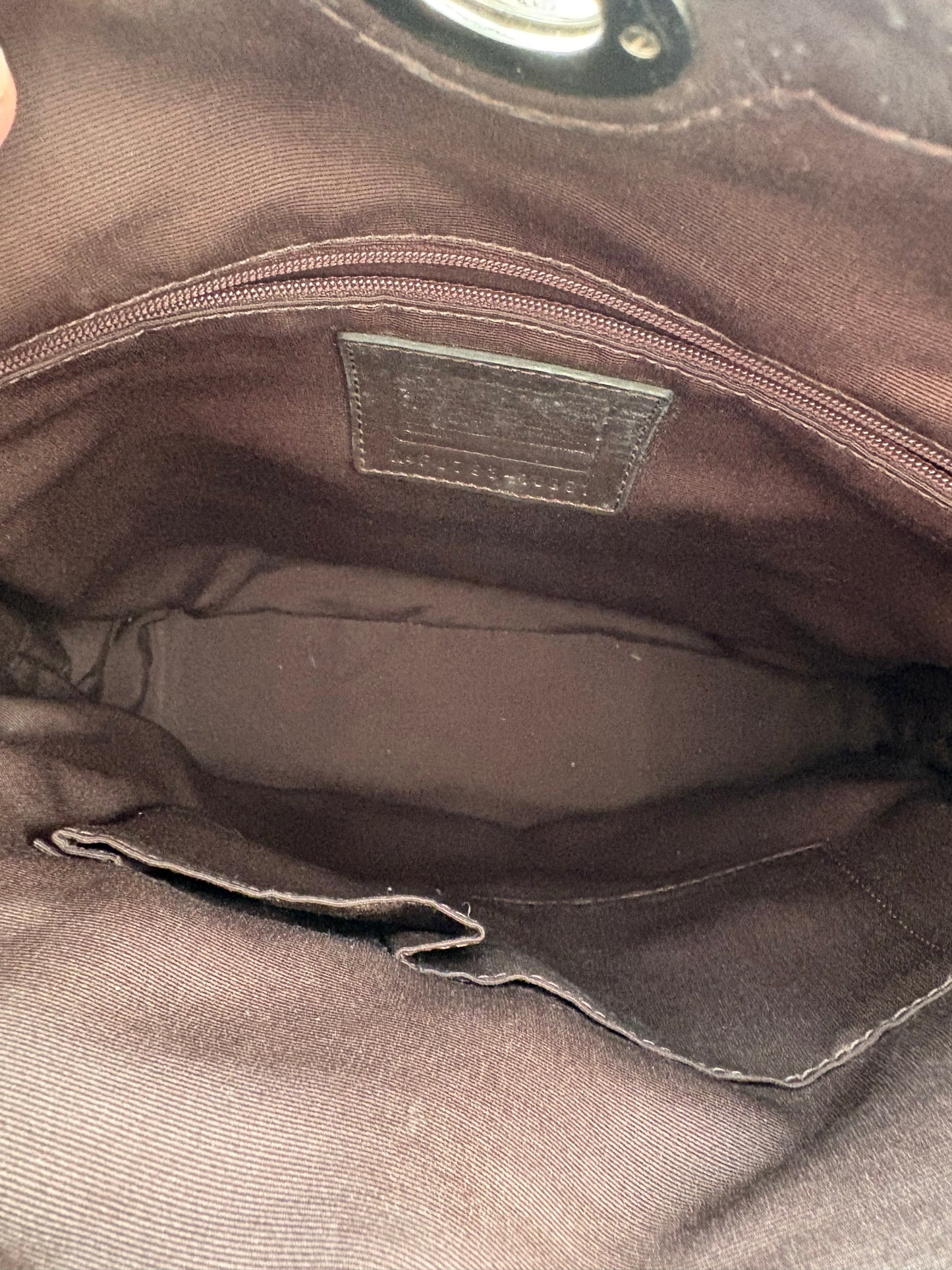 Coach Black Leather Soho Shoulder Bag