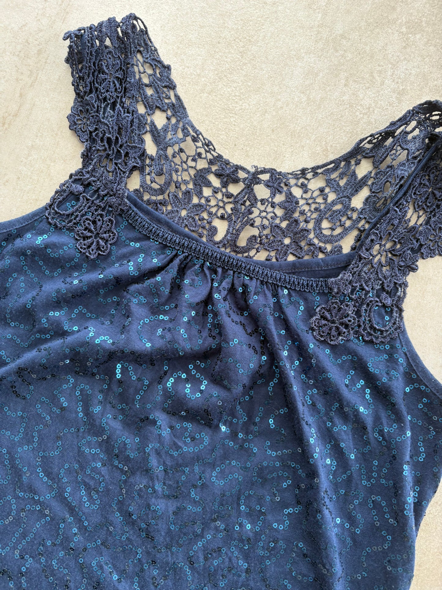 00's Dark Blue Tank Top
