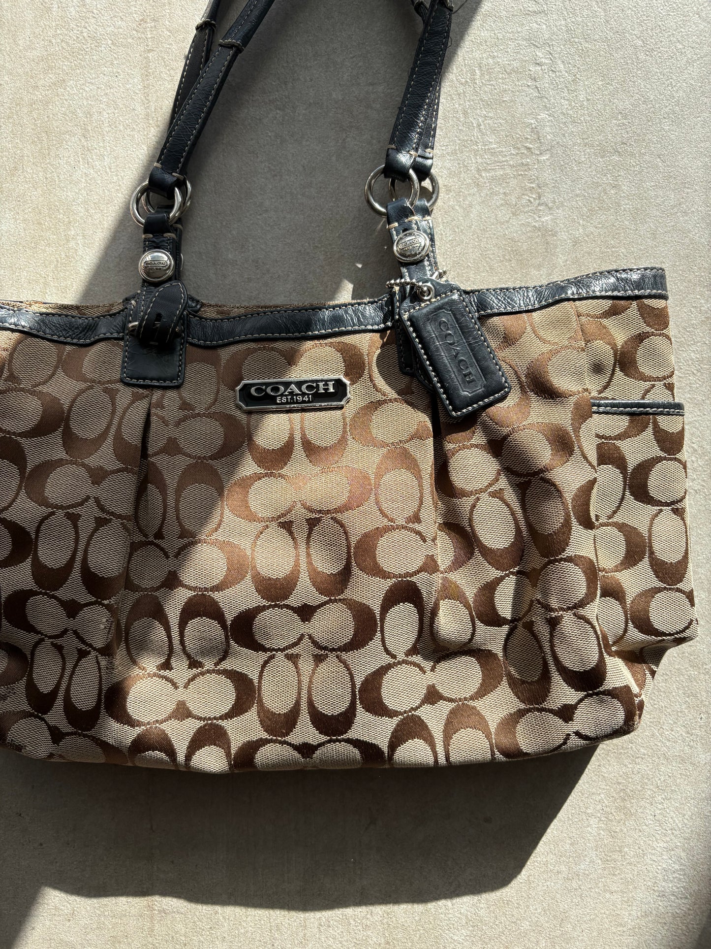 Coach Gallery Signature C Tote Bag