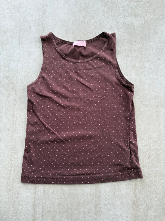00's Mezzo Piano Brown Polka Dot Cami