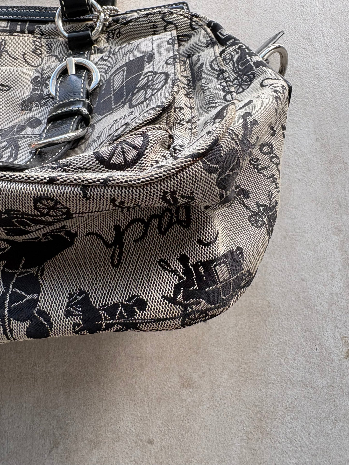 Coach Chelsea Horse and Carriage Satchel Bag