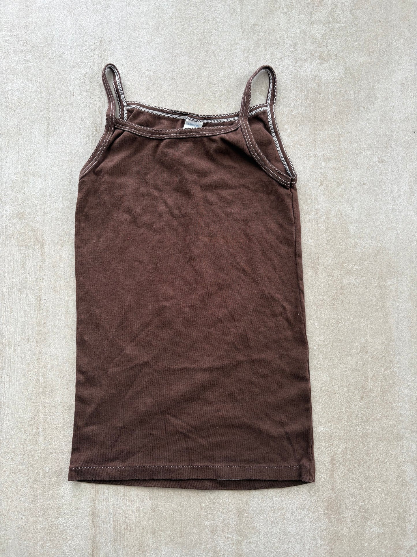 00's Petit Bateau Brown Cami