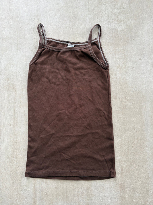 00's Petit Bateau Brown Cami