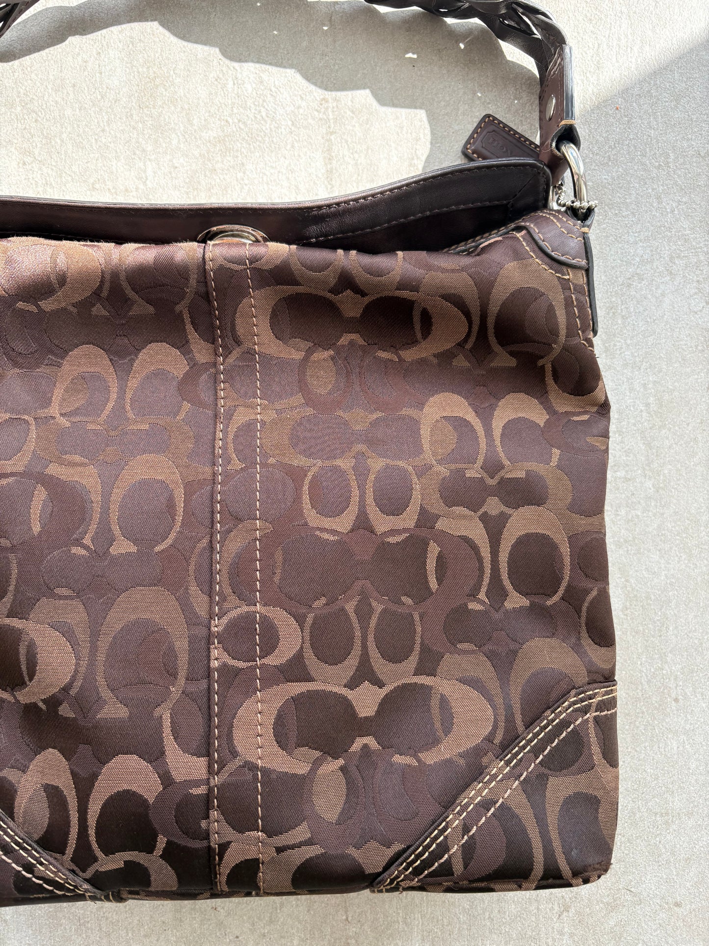 Coach Brown Chelsea Shoulder Bag
