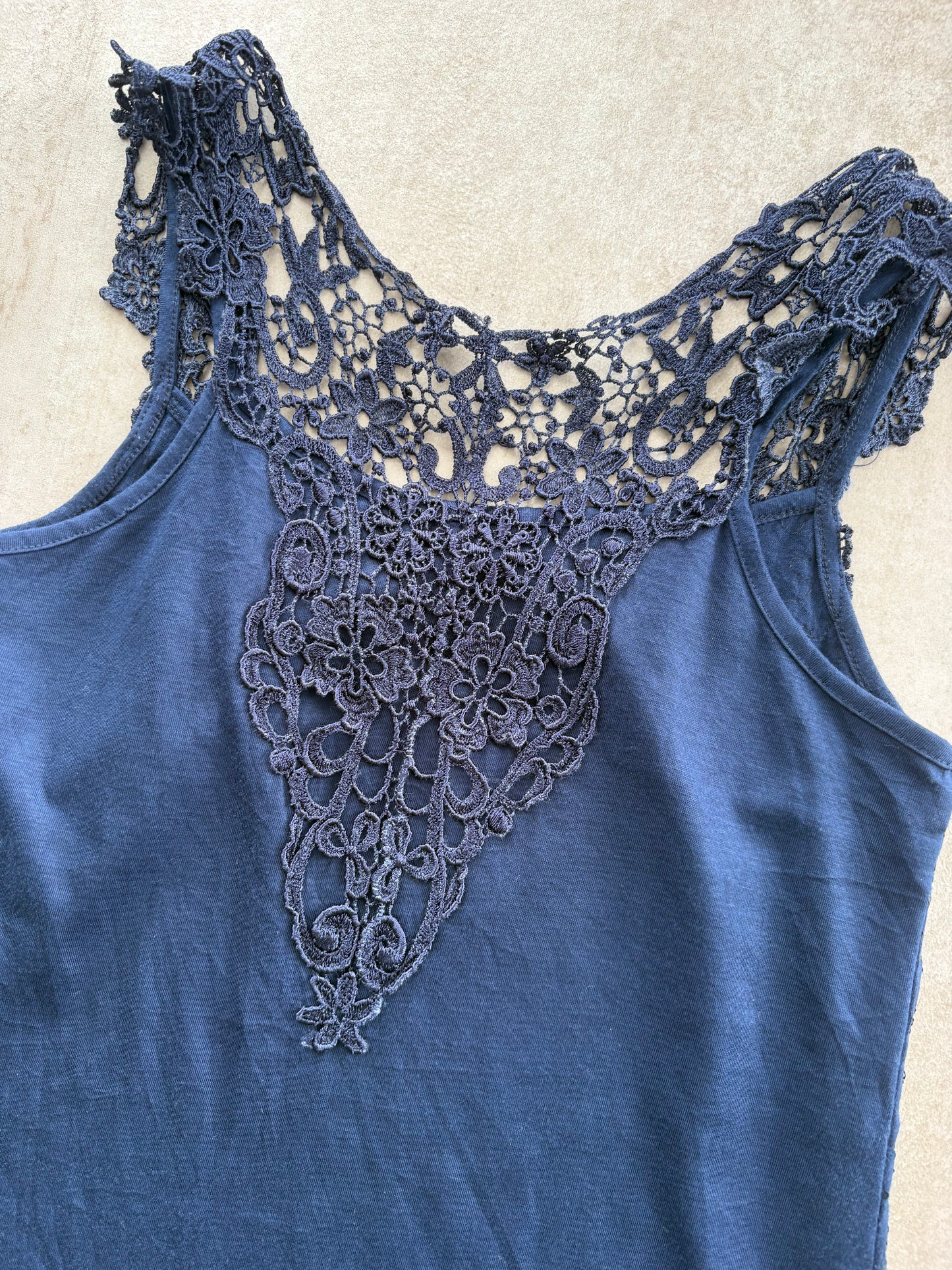 00's Dark Blue Tank Top