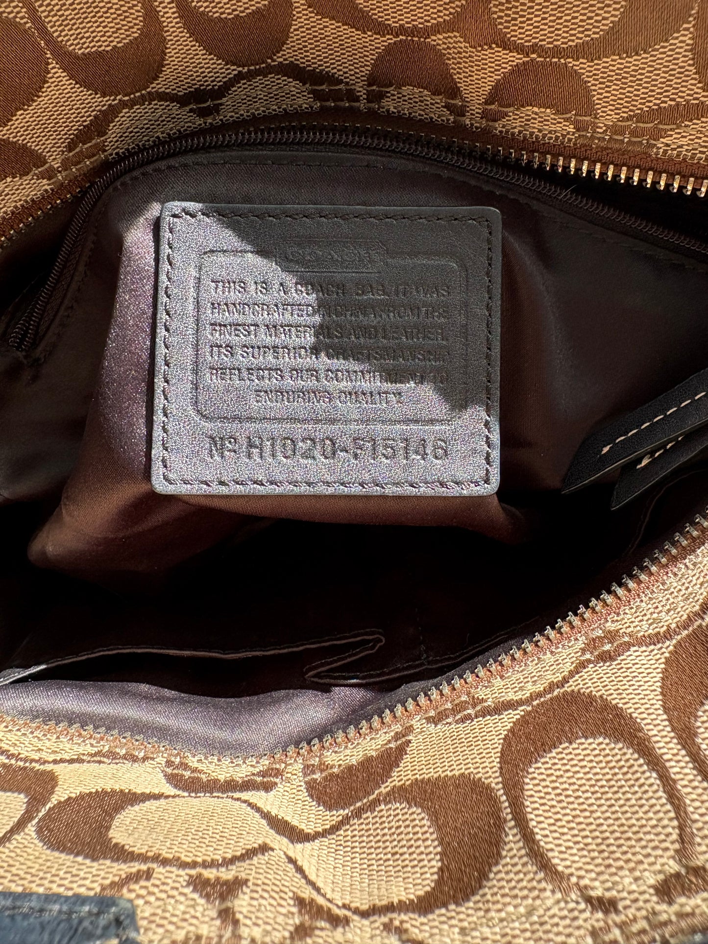 Coach Gallery Signature C Tote Bag