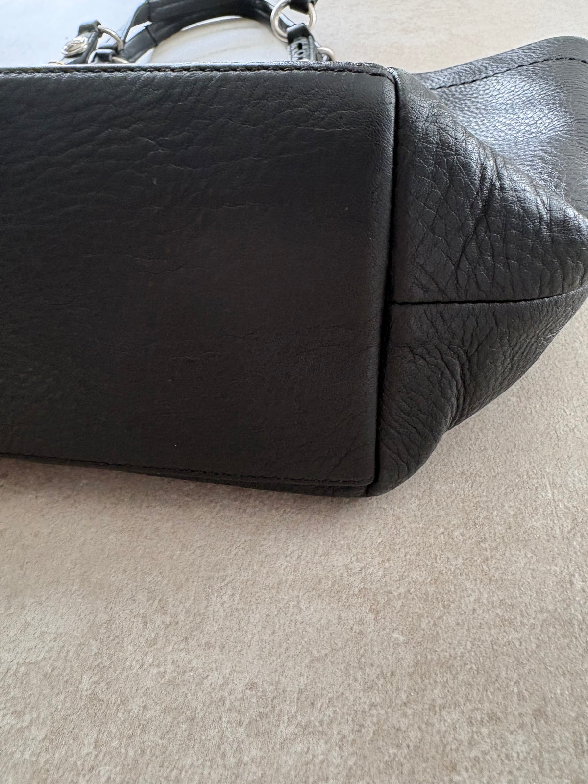 Coach Carly Leather Tote Bag