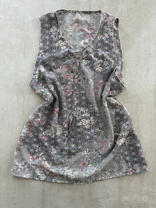 00's Grey Floral Cami/Dress