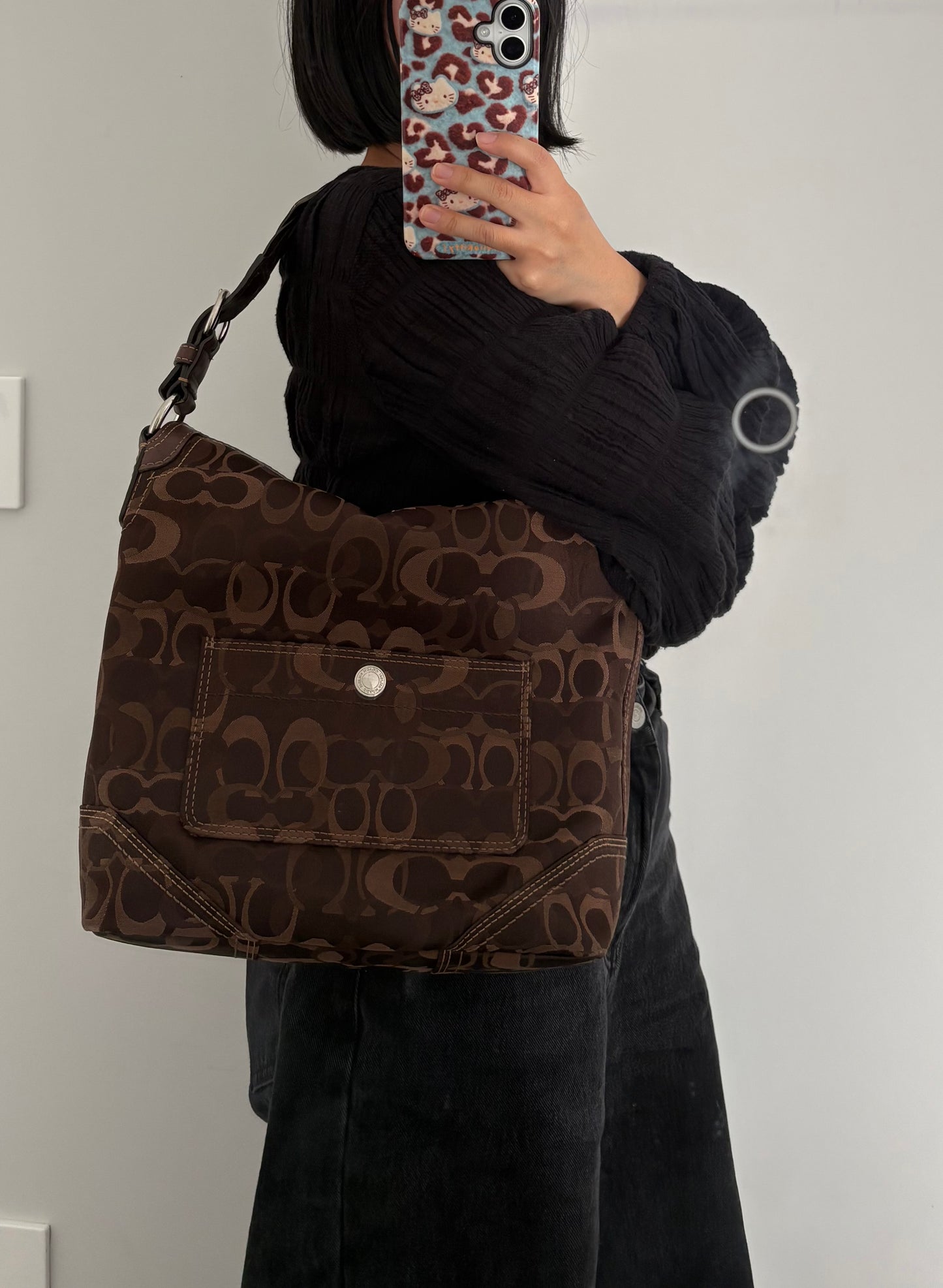 Coach Brown Chelsea Shoulder Bag