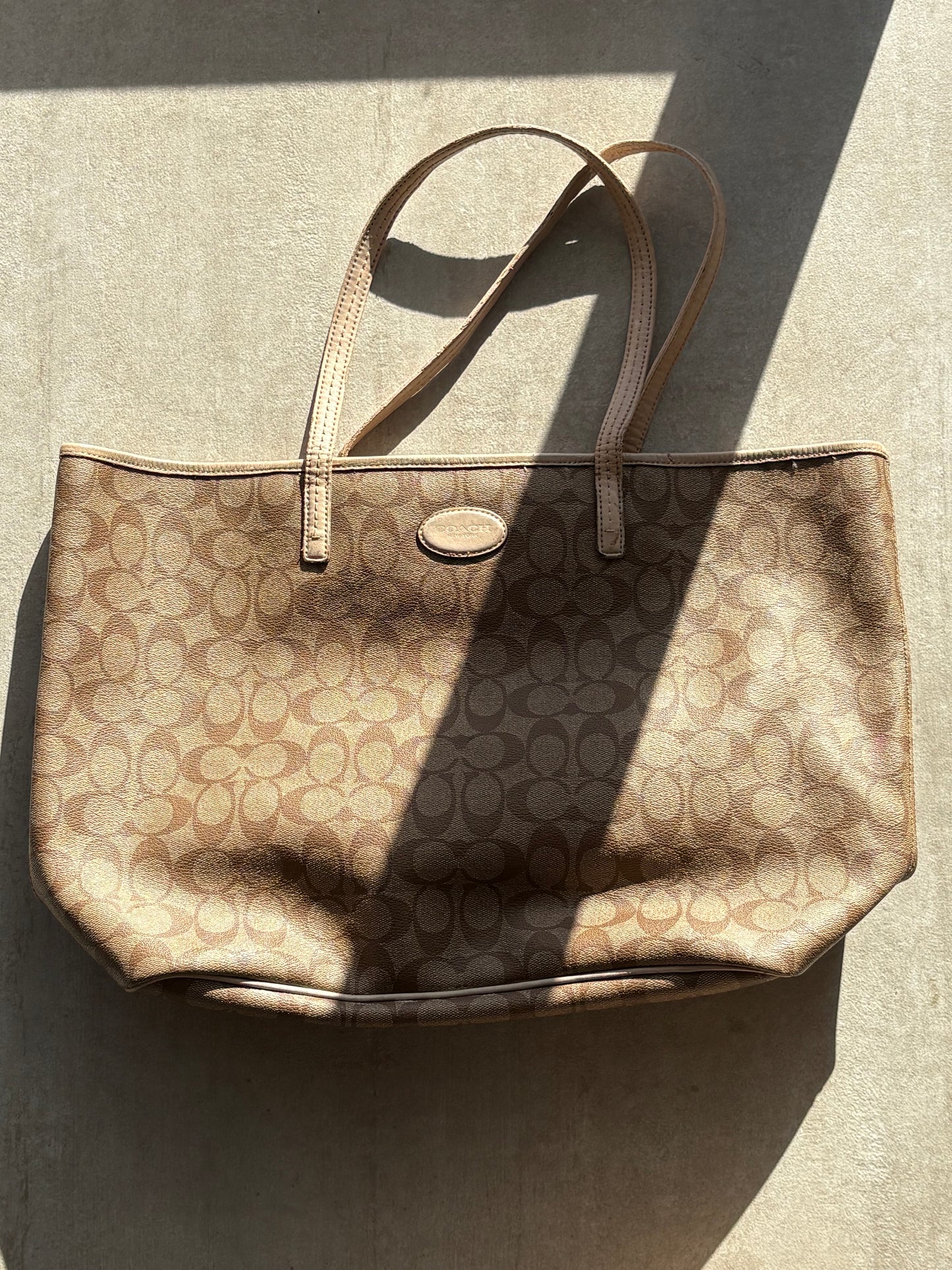Coach Metro Signature C Tote *AF