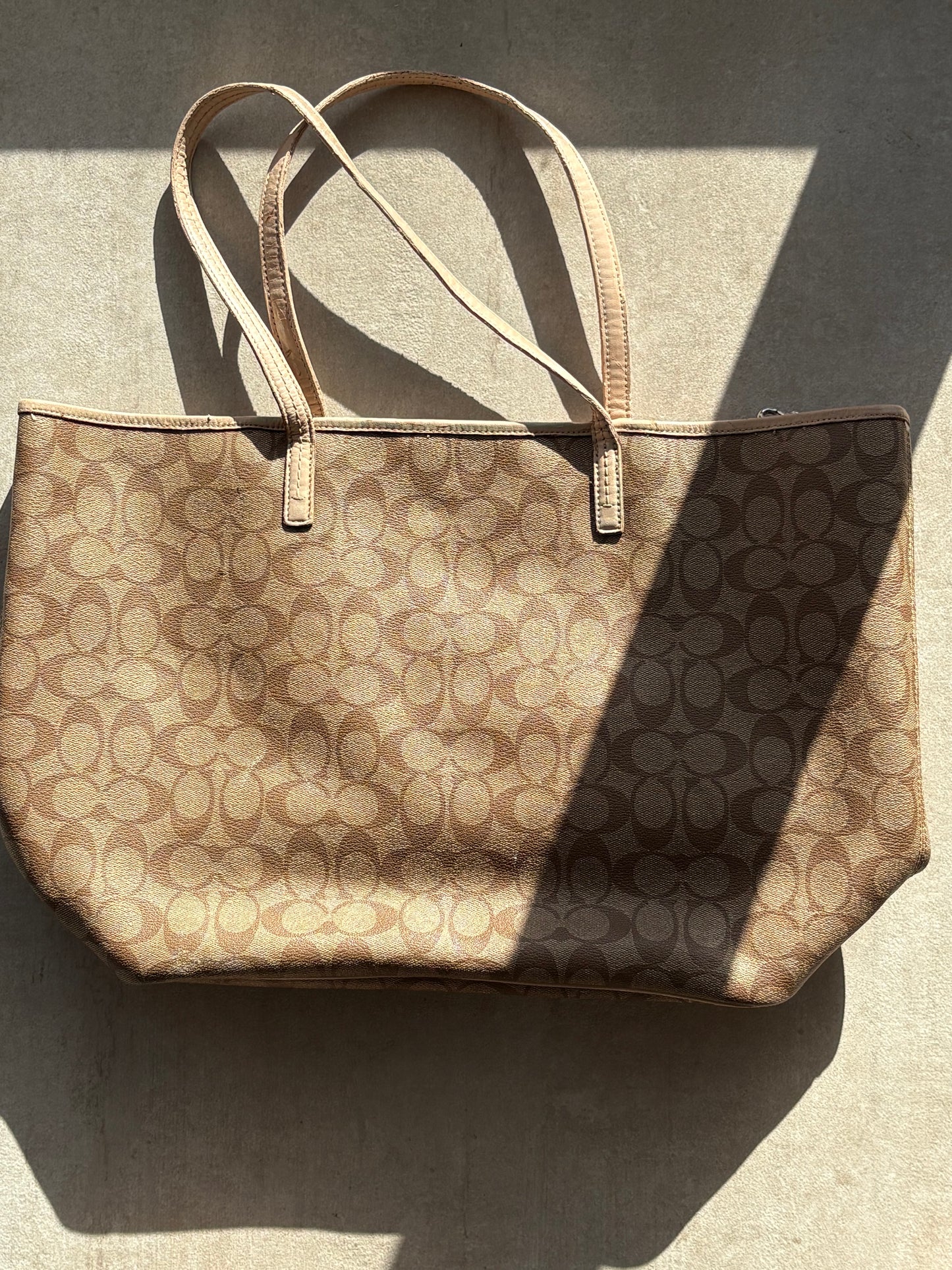 Coach Metro Signature C Tote *AF