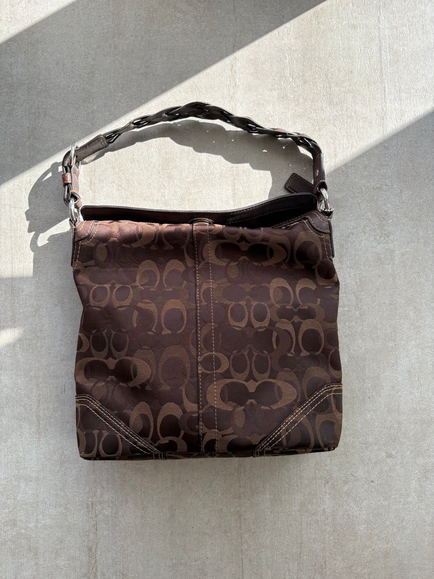 Coach Brown Chelsea Shoulder Bag