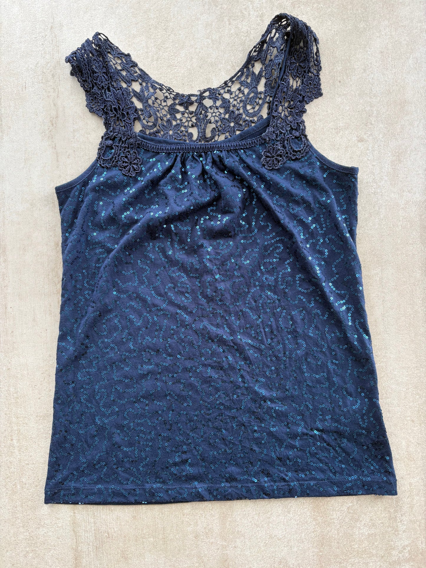 00's Dark Blue Tank Top