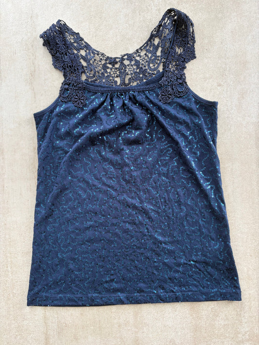 00's Dark Blue Tank Top