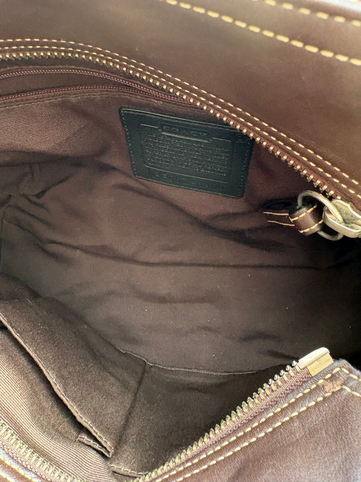 Coach Choc Brown Soho Leather Tote