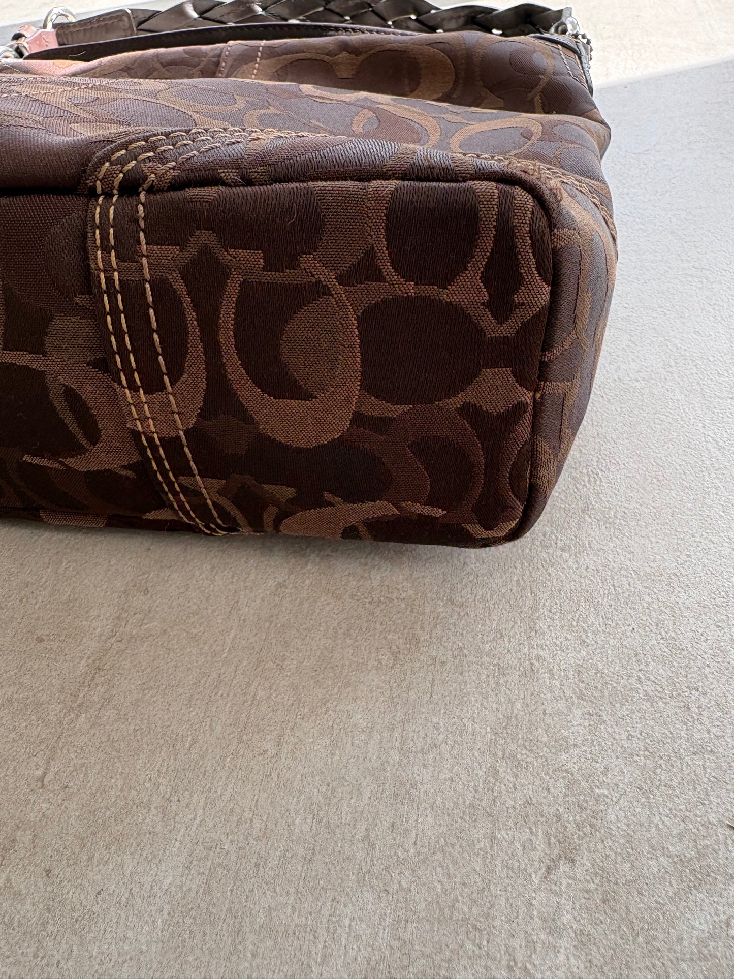 Coach Brown Chelsea Shoulder Bag