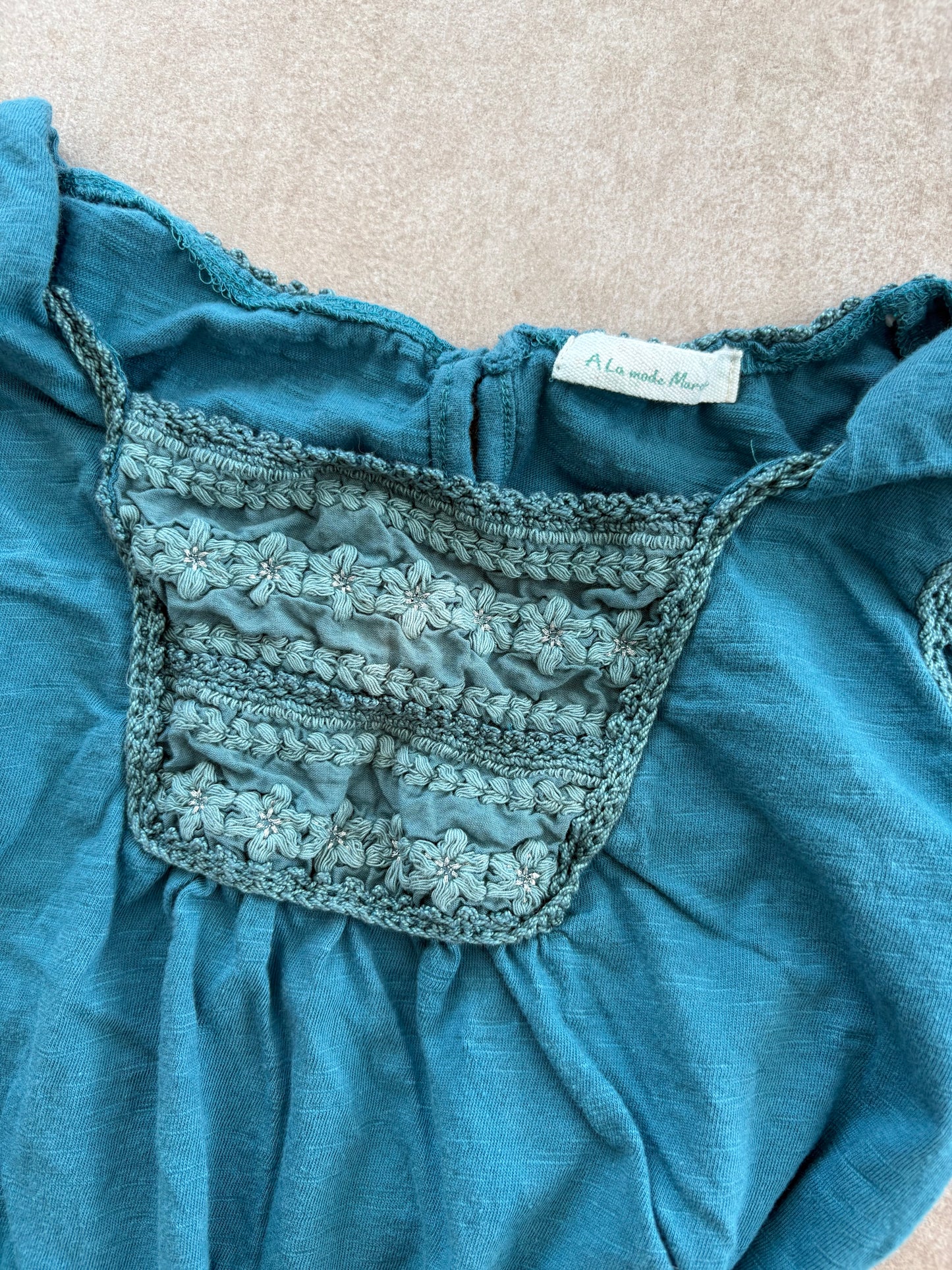 00's Teal Babydoll Cami
