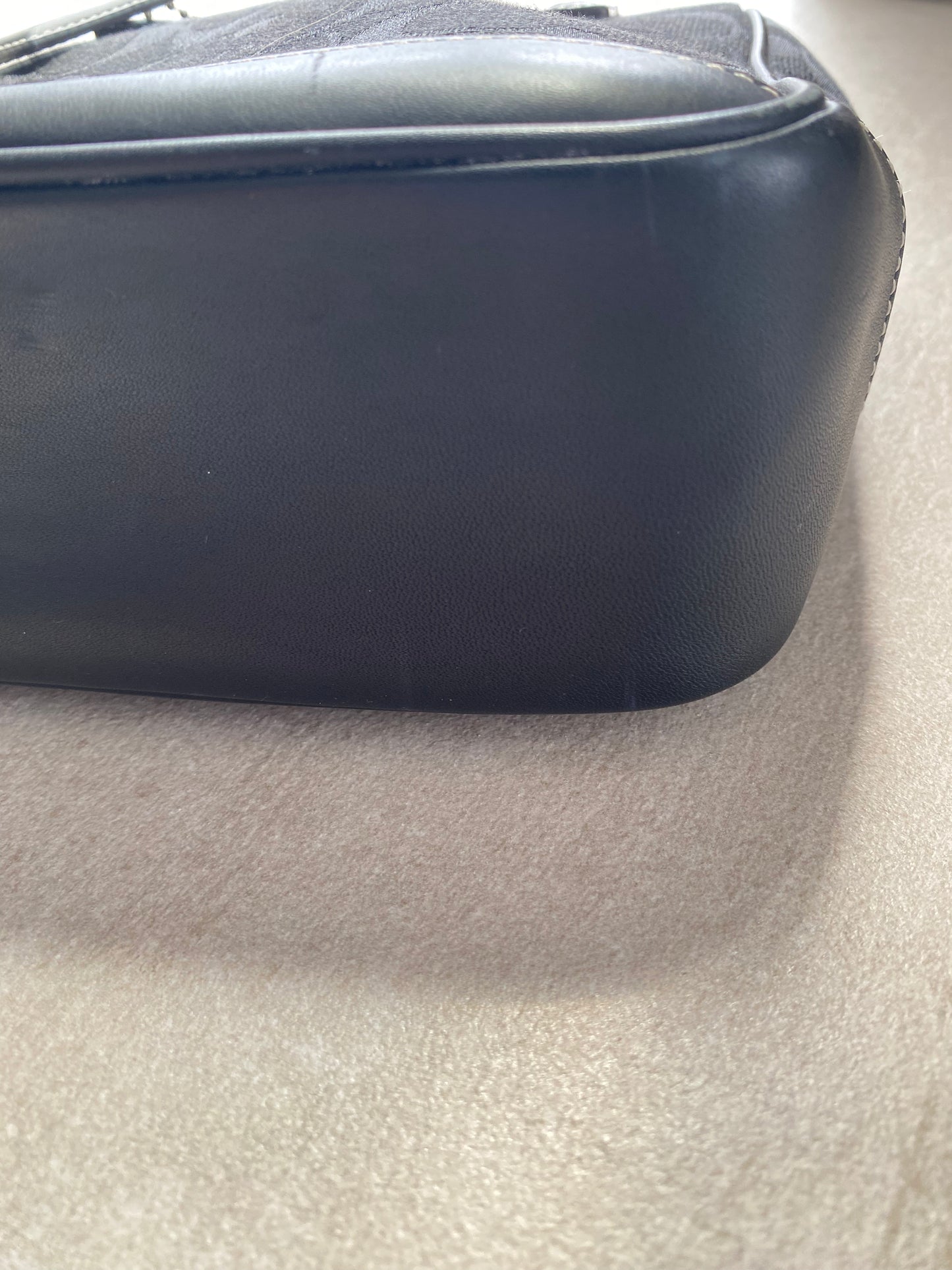 Coach Black Mini Lunch Tote