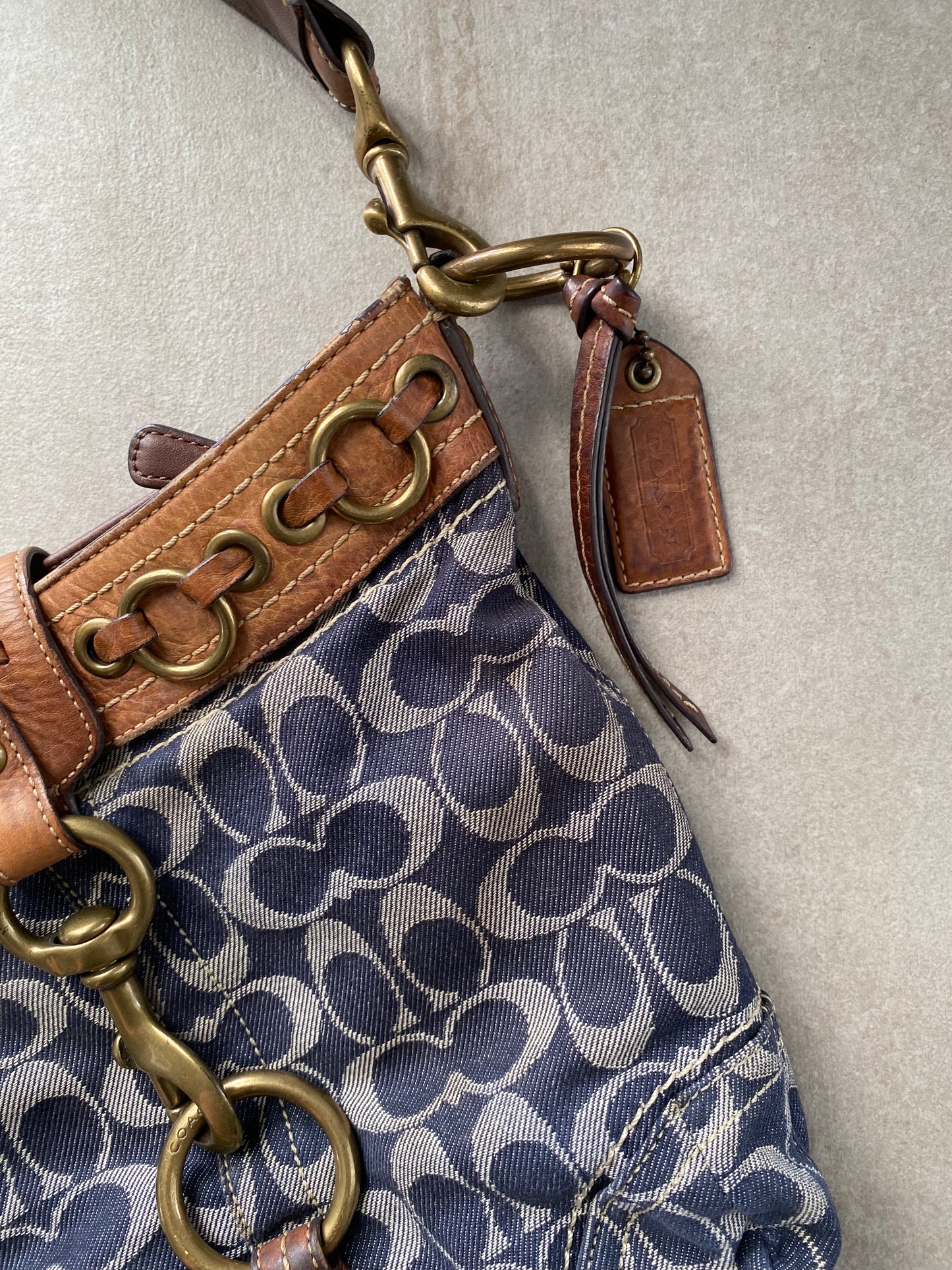 Coach Crossbody Demin Bag
