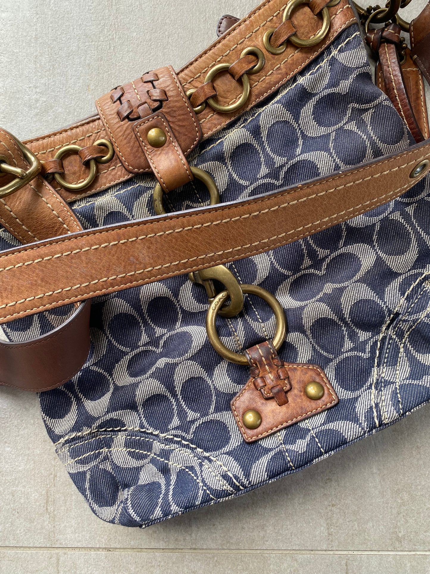 Coach Crossbody Demin Bag