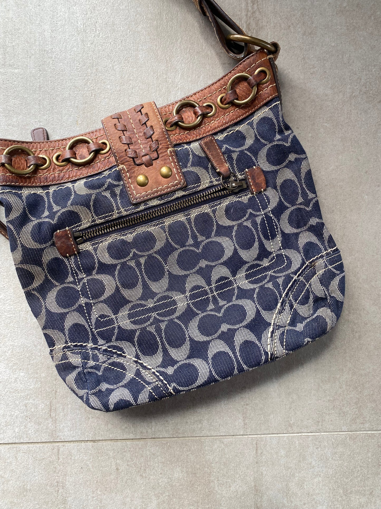 Coach Crossbody Demin Bag