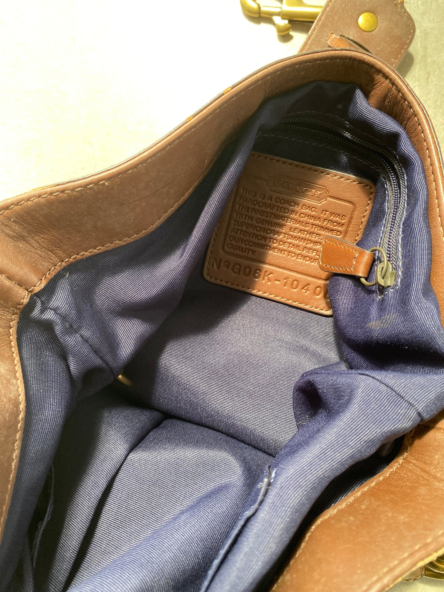 Coach Crossbody Demin Bag