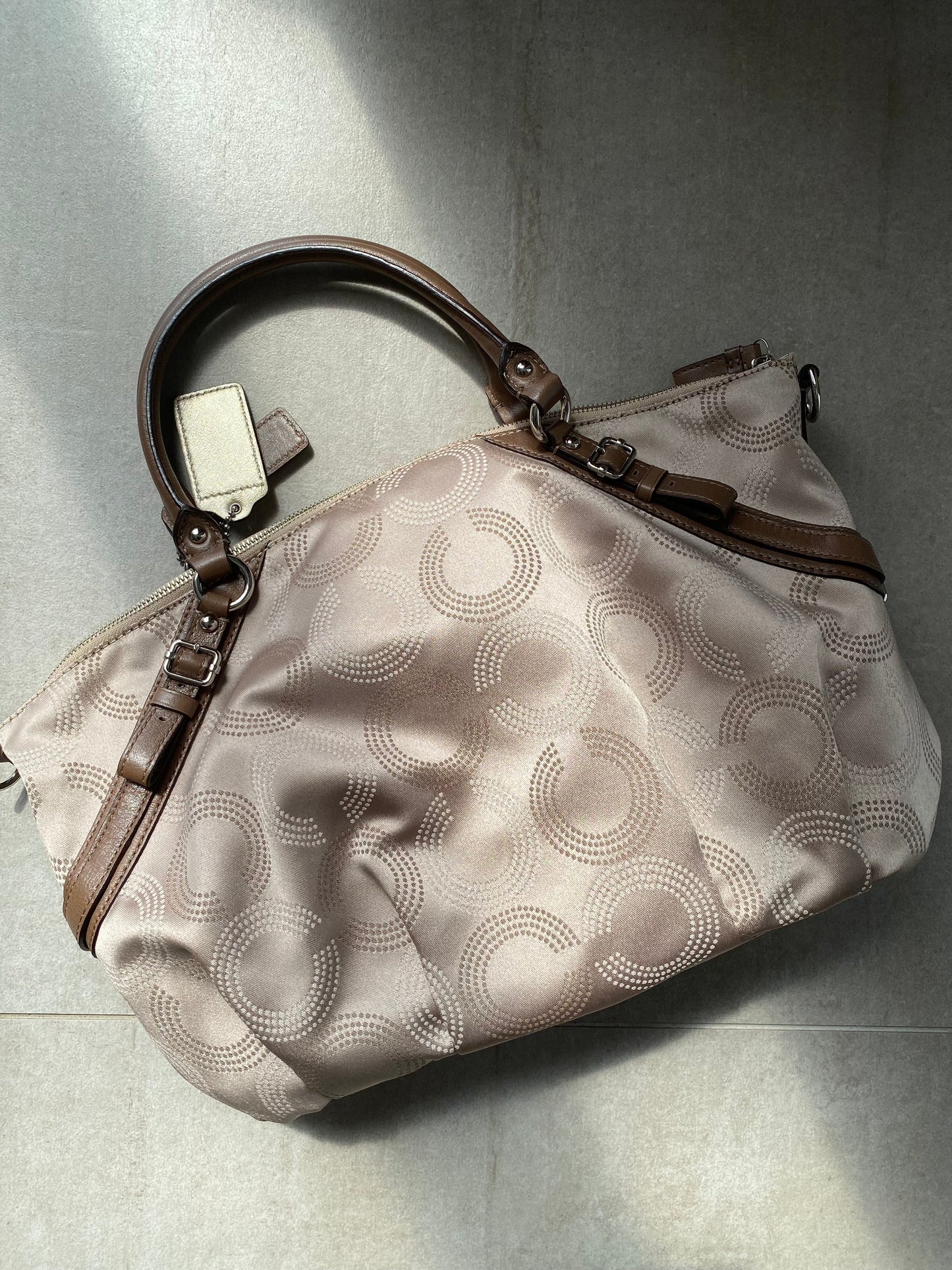 Coach Madison Sophia 2Way Op Art Satchel Bag