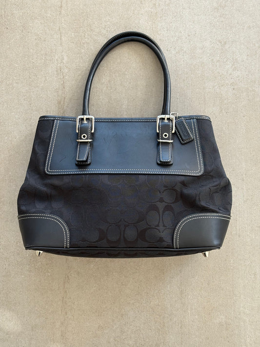 Coach Hamptons Signature Satchel Bag