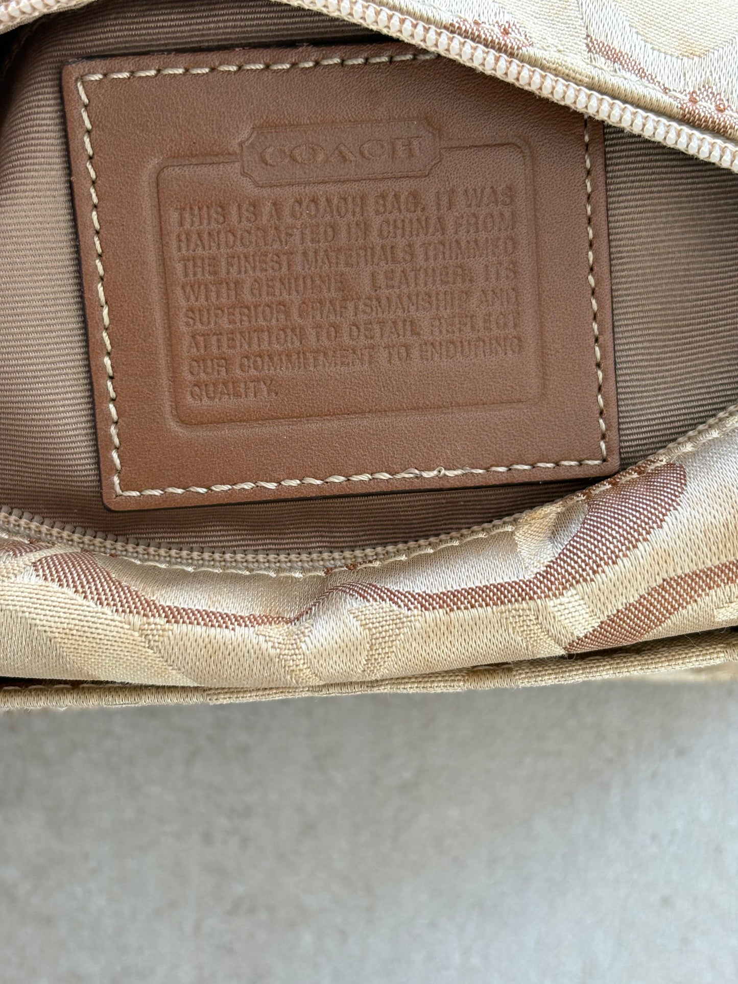 Coach Signature C Mini Purse