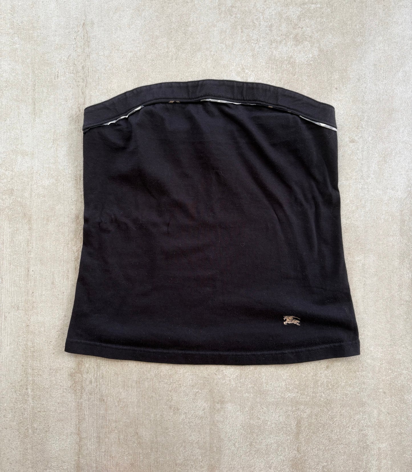 Burberry Blue Label Black Bandeau Top